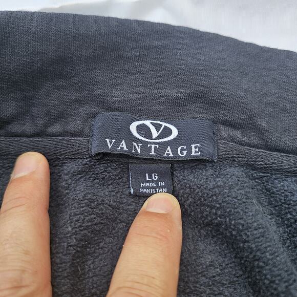 Adult Unisex ALDI Size L Navy Blue Zip Employee Worker Jacket Coat - Picture 3 of 11